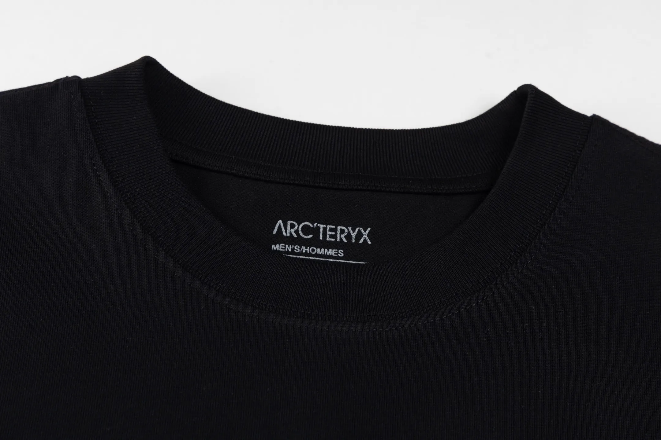 Ayc Teryx（ F 1） 2025FW T LOGO Premium 32s Same Style ：Black White Size：XS S M L